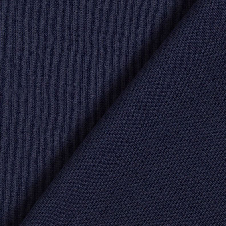 tessuto in maglia di cotone – blu notte,  image number 3