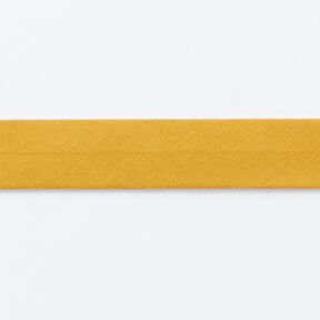 Nastro in sbieco Cotone bio [20 mm] – senape, 