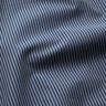 Tessuto per camicia a righe verticali – blu/grigio,  thumbnail number 2