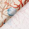 tessuto arredo panama Barriera corallina – beige chiaro/terracotta,  thumbnail number 4