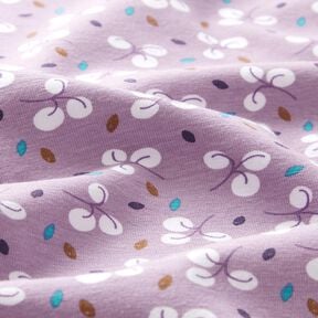 jersey di cotone Rami e punti – lavanda, 
