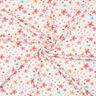 GOTS jersey di cotone Fiorellini colorati stampa digitale | Poppy Fabrics – bianco/albicocca,  thumbnail number 3