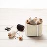 Tessuto in cotone Rustico – anemone/naturale,  thumbnail number 6