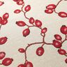 tessuto arredo gobelin rosa canina – beige chiaro/rosso,  thumbnail number 10