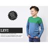 LEVI - maglia a maniche lunghe con color block, Studio Schnittreif  | 86 - 152,  thumbnail number 1