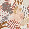 tessuto in cotone cretonne Piante astratte della giungla – terracotta/albicocca,  thumbnail number 6
