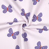 felpa garzata grandi farfalle | Poppy Fabrics – lillà pastello/lilla bluastro,  thumbnail number 3