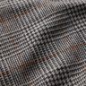 Tessuto in lana Principe di Galles – grigio scuro/arancione,  thumbnail number 2