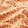 Cretonne di cotone Motivo ornamentale a mattonelle – arancione,  thumbnail number 2