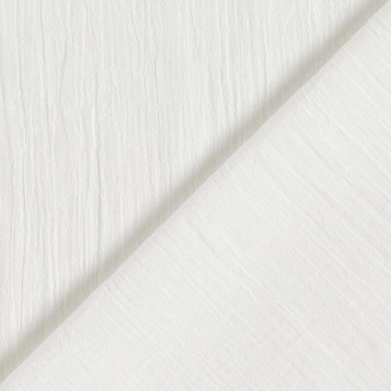 tessuto increspato cotone – bianco lana,  image number 3
