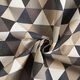 tessuto arredo mezzo panama triangoli – beige/grigio,  thumbnail number 3