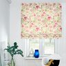 tessuto arredo tessuti canvas Boccioli ad acquerelli – beige chiaro/lampone,  thumbnail number 6
