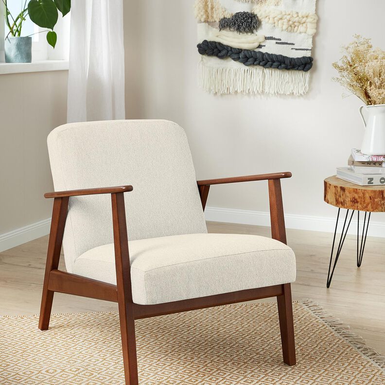 tessuto da tappezzeria Orsacchiotto morbido – naturale,  image number 4