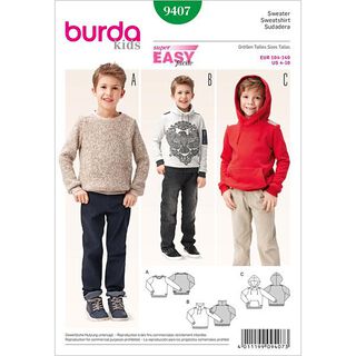 Pullover, Burda 9407, 