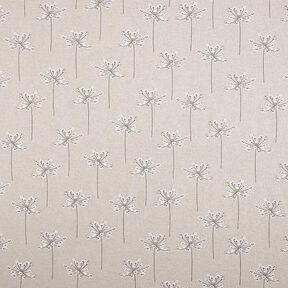 tessuto arredo mezzo panama panace – naturale/bianco, 