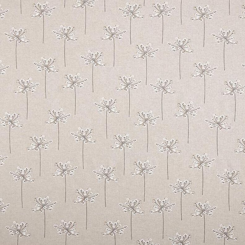 tessuto arredo mezzo panama panace – naturale/bianco, image number 1