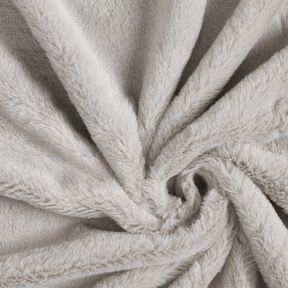 pelliccia sintetica di alta qualità monocromatica – grigio chiaro, 