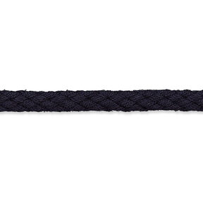Cordoncino in cotone [Ø 5 mm] – blu notte, 