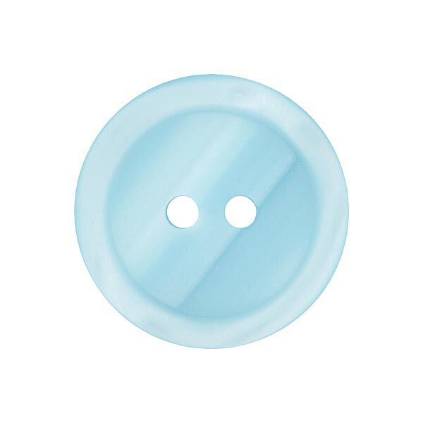 bottone in plastica 2 fori basic - azzurro, image number 1