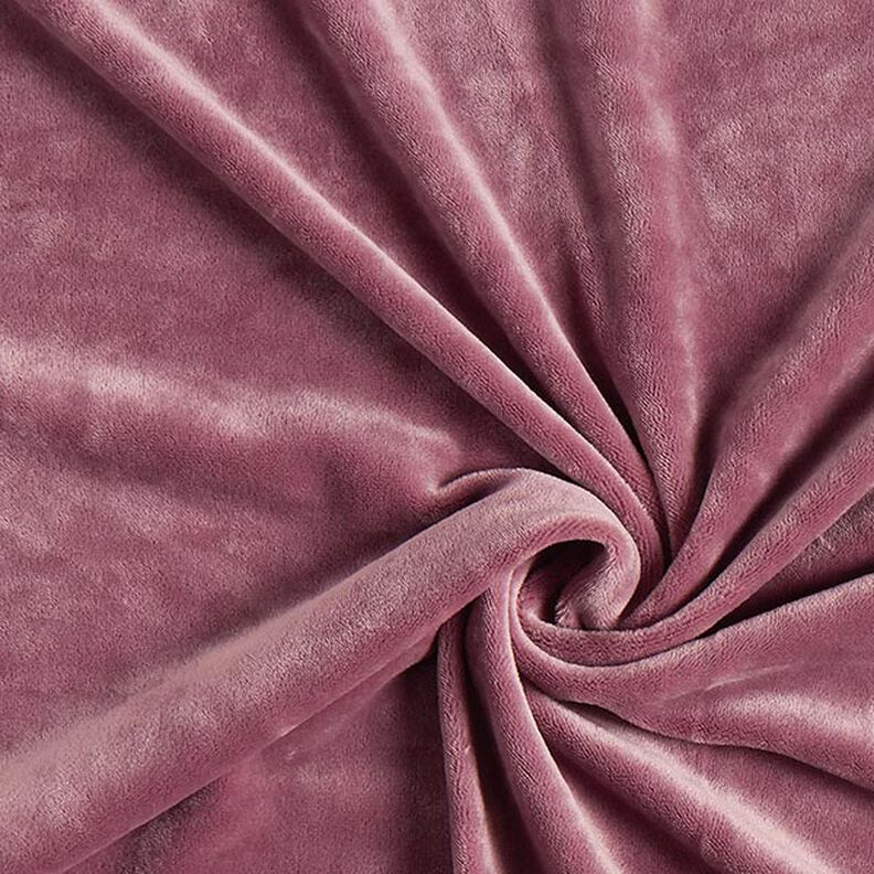Velluto stretch vellutino nicki – rosa anticato,  image number 1