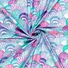 tessuto per costumi da bagno UPF50 Conchiglie – azzurro/lilla bluastro,  thumbnail number 3