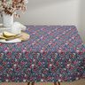 tessuto in cotone cretonne Fiorellini misti – blu notte,  thumbnail number 7