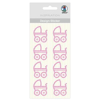 Adesivi design Baby Girl [ 8 pezzo/i ] – rosa, 
