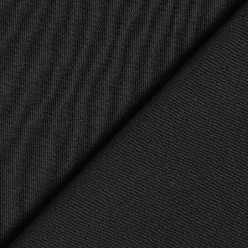 GOTS jersey di cotone | Tula – nero,  image number 3