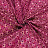tessuto in cotone popeline Piastrelle festose – bacca/oro,  thumbnail number 3