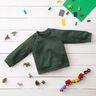 GOTS French terry, felpa estiva | Tula – verde oliva,  thumbnail number 6