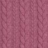 Jersey jacquard, cloqué, motivi a treccia – lampone,  thumbnail number 1