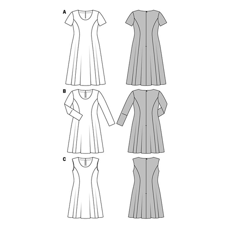 Abito, Burda 6680,  image number 5