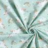 jersey di cotone Unicorno e arcobaleno – blu ghiaccio,  thumbnail number 3