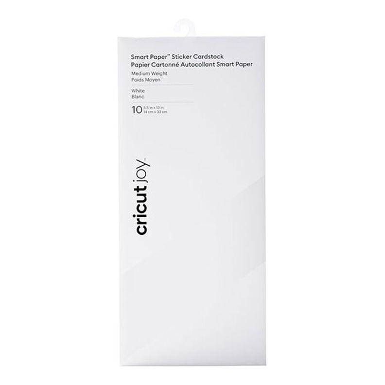 Cricut Joy Smart Sticker Cardstock [14x33 cm] | Cricut – bianco,  image number 1