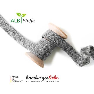 GOTS cordoncino bio per felpe CORD ME Melange [20 mm] | Albstoffe | Hamburger Liebe, 