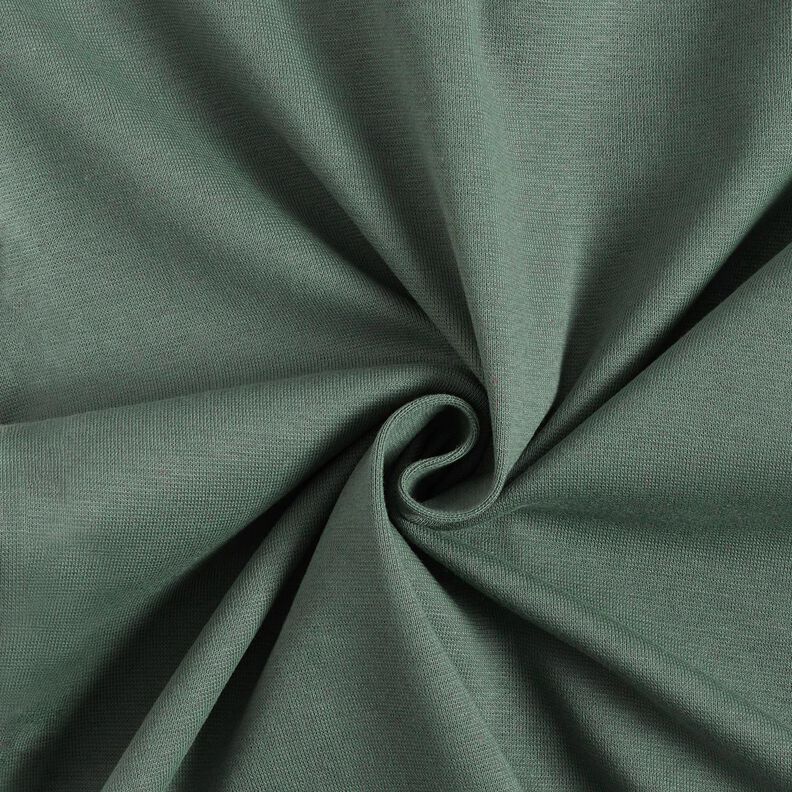 GOTS tessuto per bordi e polsini in cotone | Tula – verde oliva,  image number 1
