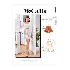 shorts, McCall´s 8221 | 40-48, 