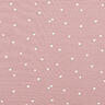 jersey di cotone Cuori e strisce – rosa antico chiaro,  thumbnail number 1