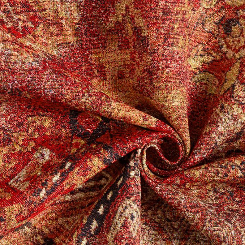 tessuto arredo gobelin tappeto tessuto a telaio – terracotta/rosso fuoco,  image number 5