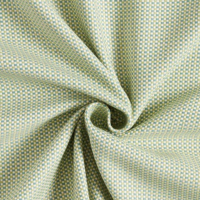 tessuto arredo Jacquard strutturato tinta unita – verde,  image number 3