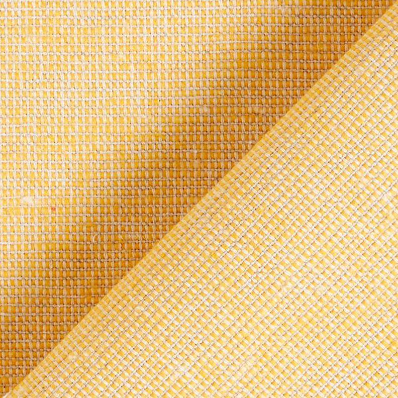 tessuto arredo, struttura a coste, riciclato – giallo sole,  image number 3