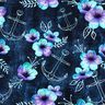 jersey di cotone Fiori Marittimi | Glitzerpüppi  – blu notte/blu ghiaccio,  thumbnail number 1
