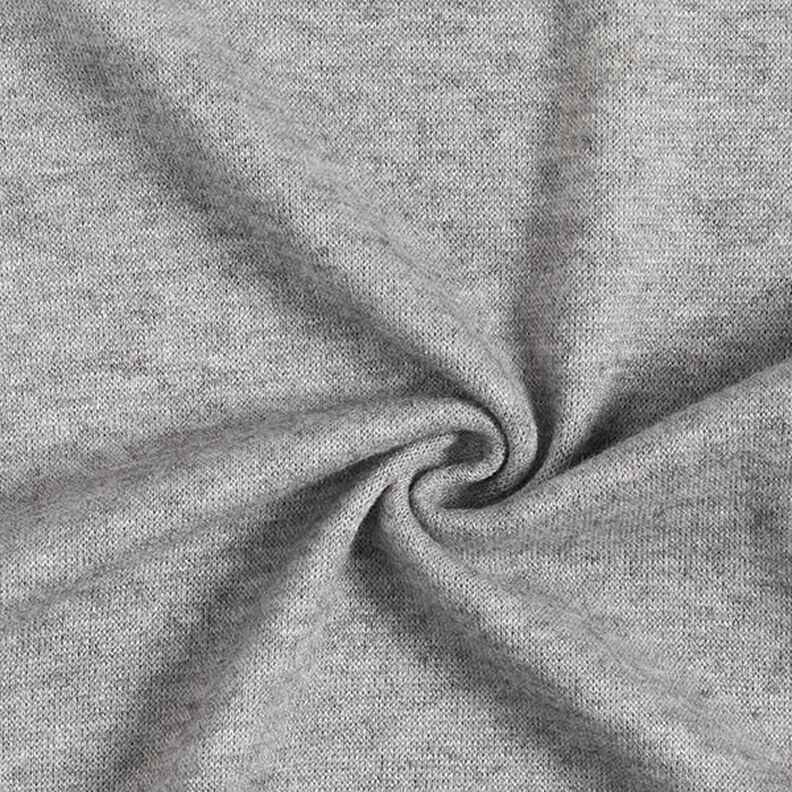 tessuto in maglia misto viscosa mélange – grigio argento,  image number 1