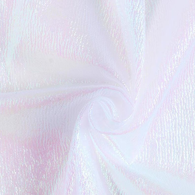 Organza Glitzer – bianco,  image number 1