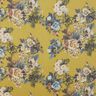 Quadro floreale plissettato in chiffon – oliva giallastro,  thumbnail number 1