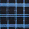 tessuto per cappotti, quadri e anelli – nero/blu,  thumbnail number 1