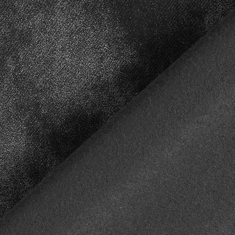 Finta pelle con brillantezza marmorizzata – nero,  image number 4