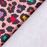 felpa garzata Motivo leopardato colorato – rosa,  thumbnail number 4