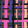 tessuto in viscosa stretch Line Layers | Nerida Hansen – verde scuro/lillà,  thumbnail number 1
