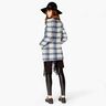 tessuto per cappotti Misto cotone A quadri – grigio blu/avorio,  thumbnail number 5
